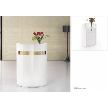 Bow Shape Reception Desk