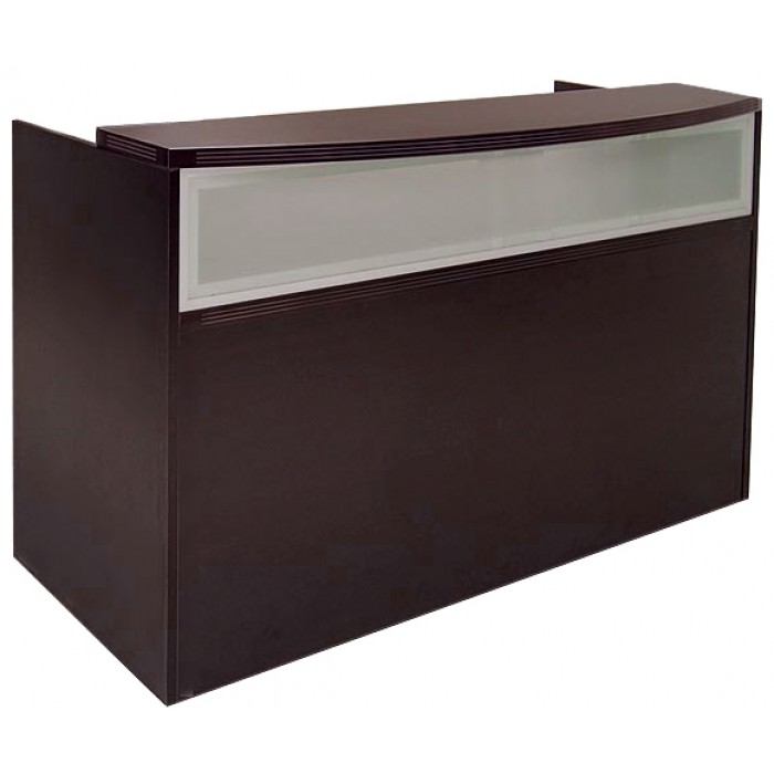 Reception Front Desk Glass Panel