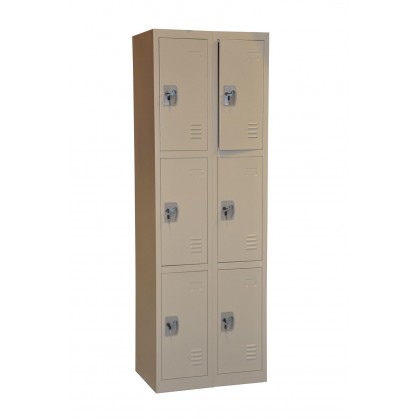 6-Door Locker (Three Tiers)