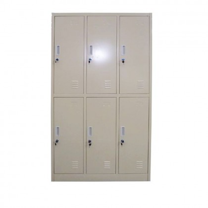 6-Door Locker (Two Tiers)