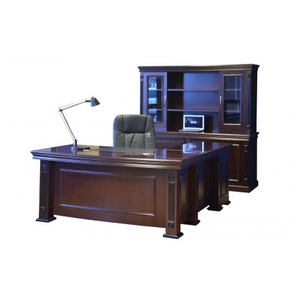 66"W Veneer Executive Desk