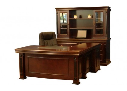 80"W Classic Executive Desk